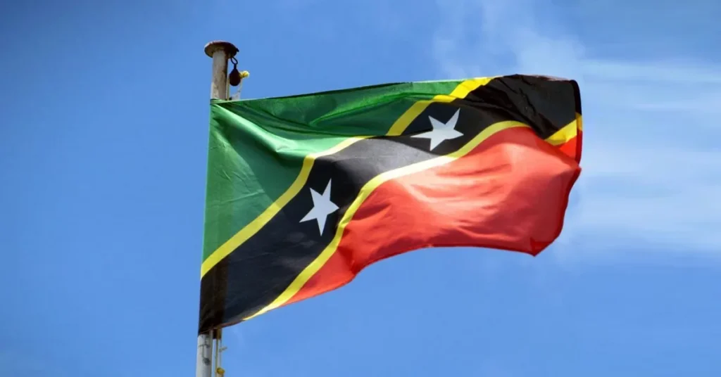 St.Kitts & Nevis Flag
